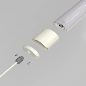 ไฟ LED Tri-Proof ขนาด 5 ฟุต 1500 มม. 45 วัตต์ 5000K แสงเดย์ไลท์ IP65 กันน้ำ สำหรับที่จอดรถ โกดังสินค้า - Product Image 3