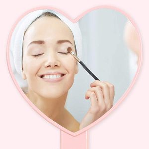Specchi per il trucco trucco personale maniglia da viaggio portatile <span class=keywords><strong>specchio</strong></span> portatile da viaggio <span class=keywords><strong>a</strong></span> forma di <span class=keywords><strong>cuore</strong></span> <span class=keywords><strong>specchio</strong></span> cosmetico <span class=keywords><strong>a</strong></span> mano - Product Image 5
