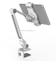 Katlanabilir Metal kelepçe Tablet telefon standı tutucu yatak