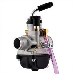 Carburateur en alliage d'aluminium à clapet plat pour système d'alimentation 50 SX Junior <span class=keywords><strong>50cc</strong></span> 2001-2008 Moto tout-terrain, ajustement direct inclus - Product Image 1