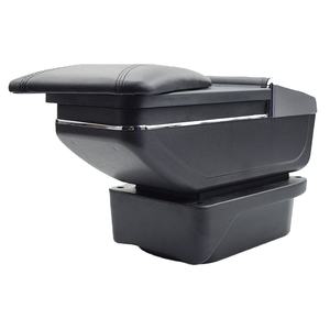 Vtear Pour <span class=keywords><strong>Toyota</strong></span> EZ accoudoir cuir magasin central de stockage boîte fil rouge voiture-style intérieur ABS accoudoir accessoires 2011-2016 - Product Image 1