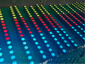 ไฟวอลวอชเชอร์ LED RGBW รุ่นใหม่ 18*10W  แบบไร้พัดลม 6 ช่องสัญญาณ  ควบคุมด้วย DMX RDM เงียบไร้เสียงรบกวน เหมาะสำหรับงานดิสโก้ ปาร์ตี้ และงานแต่งงาน - Product Image 2