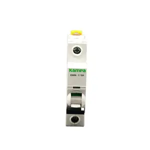 Kampa HIGH QUALITY IC65N mini circuit breaker miniature mcb 1p 2p 3p 4p 4a 16a 32a Low Voltage Circuit Breaker