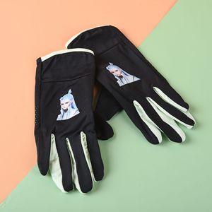 Guantes para niños Golokyejoy, guantes de nailon a prueba de viento para deportes al aire libre, para niños y niñas, diseño de dinosaurio fluorescente - Product Image 4