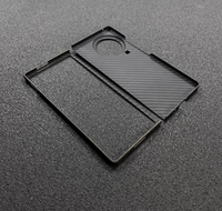 Casing ponsel serat karbon untuk Vivo X lipat 2 e, seri casing ponsel lipat serat aramid X