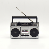 Radio portable ELETREE NS-7227S à énergie solaire FM AM SW 3 bandes avec Bluetooth, USB/carte TF, batterie rechargeable 18650, charge USB