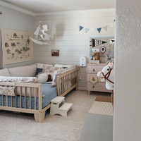 Marchepied en bois festonné pour cuisine, style Montessori, avec poignée et double échelle pour les tout-petits de 3 ans et plus