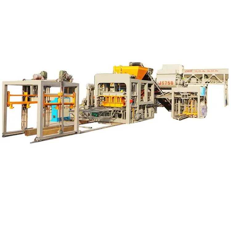 مصنع تصنيع الكتل المجوفة المخصصة يدعم آلة تصنيع الكتل الخرسانية
