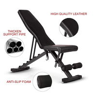 Venta caliente Sit Up Bench Banco con mancuernas Multigym Venta al por mayor Mancuerna ajustable y Banco