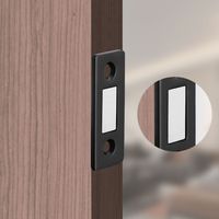 Loquet magnétique haute sécurité pour armoire - Acier inoxydable 304, design antidérapant pour la maison et le bureau