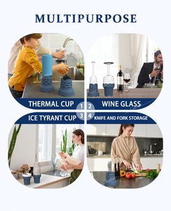 Accessoires de cuisine en gros : Égouttoir moderne pour verres et bouteilles de sport, pour un séchage plus rapide - Product Image 6