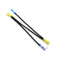 Kit de câbles à bornes à déconnexion rapide personnalisées, faisceau de câbles entièrement isolé pour connecteurs et interrupteurs automobiles, câblage électrique