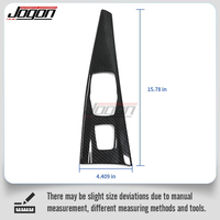 Panel Trim Tombol Multimedia Tengah Serat Karbon Asli Jogon untuk BMW M4 F83 2014 2015 2016 2017 2018 2019 Interior