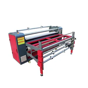 中国工厂1.7米旋转印刷热压机纺织品Calandra升华滚筒机