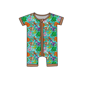 Barat, Natal, Berburu/memancing Zippys, Baju Pendek Beritsleting Ganda  Bambu Zippy  Bambu Baju Bayi Baru Lahir Beritsleting - Product Image 6