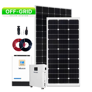 5kw Solar Home Power System Gerador Solar Conjunto Completo 5000 Watt Compre Sistema De Energia Solar Com Bateria De Lítio - Product Image 1