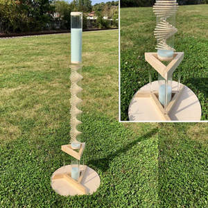 Kristal Soul 60s Ultra uzun yağmur ses yağmur sopa sıcak satmak DNA yağmur sopa kristal enstrüman iyileşmek yeni tasarım ahşap taban - Product Image 3