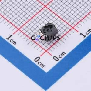 Z5C342110 Tactile Switch SMD-5P,4.5x3.4mm Switch Single Pole Single Throw Round Button 2.6N Horizontal Mount - Product Image 2