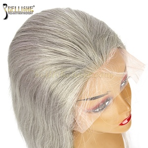 <span class=keywords><strong>Meches</strong></span> Péruvienne Vente en Gros 100% Remy Cheveux Brésiliens Non Transformés Full Lace Perruques Alibaba Cheveux Produit 130% Densité - Product Image 3