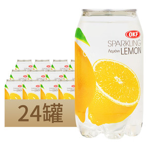 Bebida Coreana OKF con Sabor a Limón, Burbujas con Sabor a Fruta, Sandía, Fresa, Uva, Varios Sabores, Bebida Carbonatada de 350 ml - Product Image 5