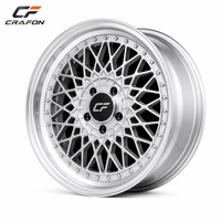 Jantes forgées CF 17 18 pouces 5x112 PCD 66.6 CB pour voitures particulières, compatibles avec Golf MK1 MK2 Classic Mesh Rims