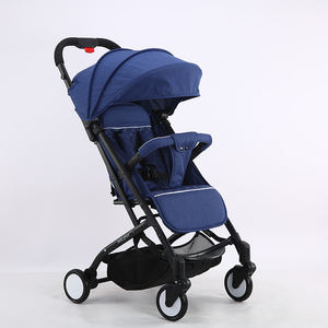 Landau léger pour bébé en lin Pas cher Buggy Carrier Walker Système de voyage pour enfants de 0 à 3 ans avec fonction assise <span class=keywords><strong>inclinable</strong></span> - Product Image 2