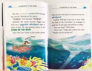 หนังสือปกแข็ง9ชิ้นสำหรับเด็กหนังสือคู่มือนิยายผจญภัยสีล้วนสำหรับนักวิชาการ - Product Image 6