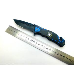 In acciaio inossidabile tipo materiale utility da esterno tattico di sopravvivenza campeggio pieghevole coltello da tasca caccia - Product Image 3
