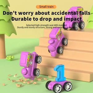 Dễ Thương 31Pcs Kỹ Thuật Số Train Lắp Ráp Khối Đồ Chơi Giáo Dục Từ Số Train Cho Học Tập Sớm Đóng Gói Bộ - Product Image 4