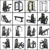 Machine Smith Commerciale Pliable en Acier avec Cadre Métallique, Rack de Squat, Entraîneur Multifonction Tout-en-un pour Bench Press et Musculation