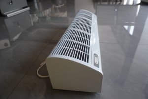 Bán Buôn 900-1500Mm Không Khí Thương Mại Rèm Cửa Treo Tường Nhôm Không Khí Rèm Tinh Khiết Động Cơ Đồng Thấp Tiếng Ồn Từ Xa Cho Trung Tâm Mua Sắm - Product Image 4