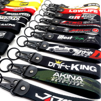 Nouveau porte-clés bracelet tendance et fiable, avec citation amusante, réfléchissant, personnalisé, pour motards, style motard, avec porte-carte d'identité tactique