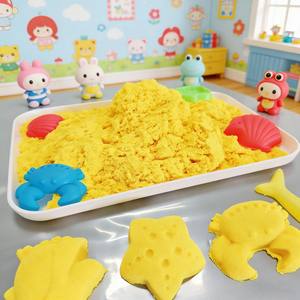 JITENG Sable Magique DIY, Jouet Spatial Éducatif Non Toxique, Facile à <span class=keywords><strong>Modeler</strong></span>, Sable Magique Coloré pour <span class=keywords><strong>Jeux</strong></span> Créatifs - Product Image 3