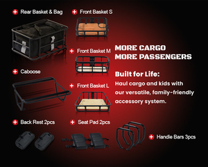 Vélo cargo électrique 48V double 15AH, autonomie 120KM, moteur roue arrière 750W en alliage d'aluminium, vélo de ville - Product Image 5