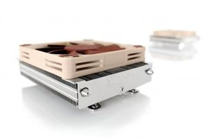 Enfriador de <span class=keywords><strong>CPU</strong></span> de bajo perfil, interfaz de alimentación de 3 pines muy compacta y silenciosa, procesador de ordenador, Enfriador de aire de bajo perfil - Product Image 2