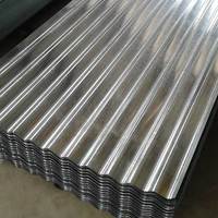 Système isolé de panneau de toit Tôles d'aluminium ondulées galvanisées Toiture résistante aux ouragans