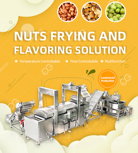 Nhà máy đậu phộng dây chuyền sản xuất chiên đậu phộng quy mô cao liên tục Muối rộng đậu đậu phộng dây chuyền chế biến - Product Image 3