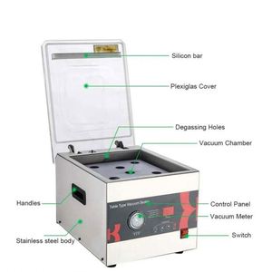 120W 400W DZ-260C Desktop Commercial Vacuum Sealer <b>Machine</b> Fully Automatic <b>Laminator</b> for Dry Wet Foods Food Vacuum Packaging - Product Image 5