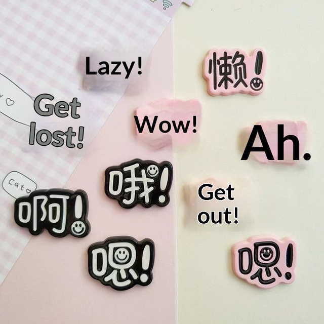 Trendy Personalized Fun Letter Charms Irregular Shape DIY Hair Clips Phone case Resin Accessories Cartoon Acrylic Letter Pieces