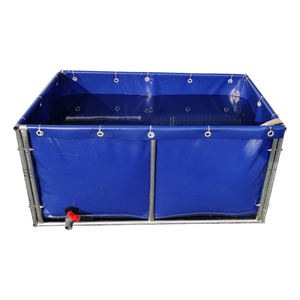 Vente en gros, prix d'usine, PVC, cadre métallique, Aquarium Durable, pliable, piscine commerciale, étang - Product Image 2