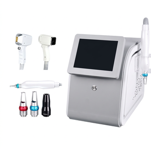 Appareil de beauté 2 en 1 : Épilateur laser à diode 808 nm et Détatoueur picoseconde 532 1064 755 nm avec système de refroidissement de bureau - Product Image 1