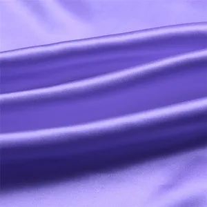 19m/m 108cm 90% Silk And 10% Spandex Silk Stretch Satin Charmeuse Fabric For Dyeing Or Printing