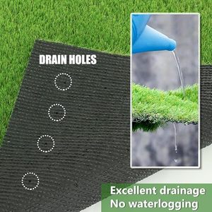 Gazon artificiel épais personnalisable pour l'exportation en gros, idéal pour les installations <span class=keywords><strong>d</strong></span>'entraînement sportif, avec protection UV et drainage rapide, valeur technique optimisée. - Product Image 5