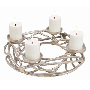 Bougeoir chauffe-plat en métal dernier modèle centres de table et décorations de mariage bougeoir en fer de haute qualité - Product Image 6