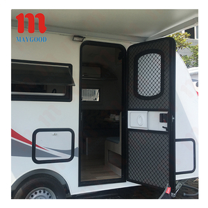 Porte d'entrée principale de <span class=keywords><strong>caravane</strong></span> 620*1600mm en gros avec fenêtre vitrée et moustiquaire intérieure pour remorque de voyage, camping-car, <span class=keywords><strong>caravane</strong></span> mobile - Product Image 6