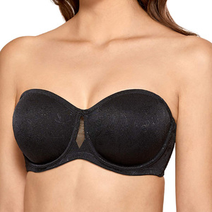 Sexy ver a través de sujetador sin tirantes desmontable correas bragas sin forro de fiesta noche sujetador sin tirantes - Product Image 1