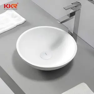 बाथरूम ठोस सतह UPC Countertop धोने सिंक ऊपर काउंटर चिलमची