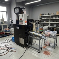 Machine de recyclage de câbles cuivre-aluminium, granulateur motorisé, haute productivité, déchiqueteuse automatique de fils de rebut, certifiée CE