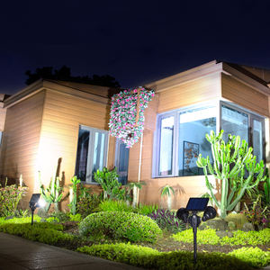 Lampes solaires de jardin paysager pour la maison, projecteur LED de jardin à piquet, extérieur, étanche IP65 - Product Image 4