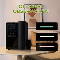 Tyloc Diffuseur d'arômes professionnel sans fil intelligent Wifi Diffuseur de parfum électrique sans eau Grand dessus de table en métal pour le hall de l'hôtel